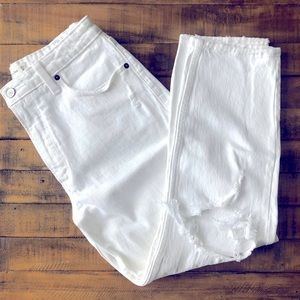 Curve Love high rise mom jeans - 27/4 short